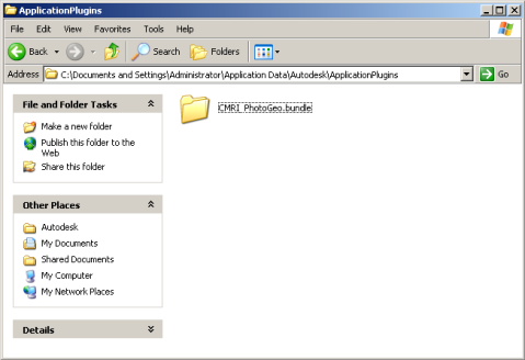 AppData folder on XP